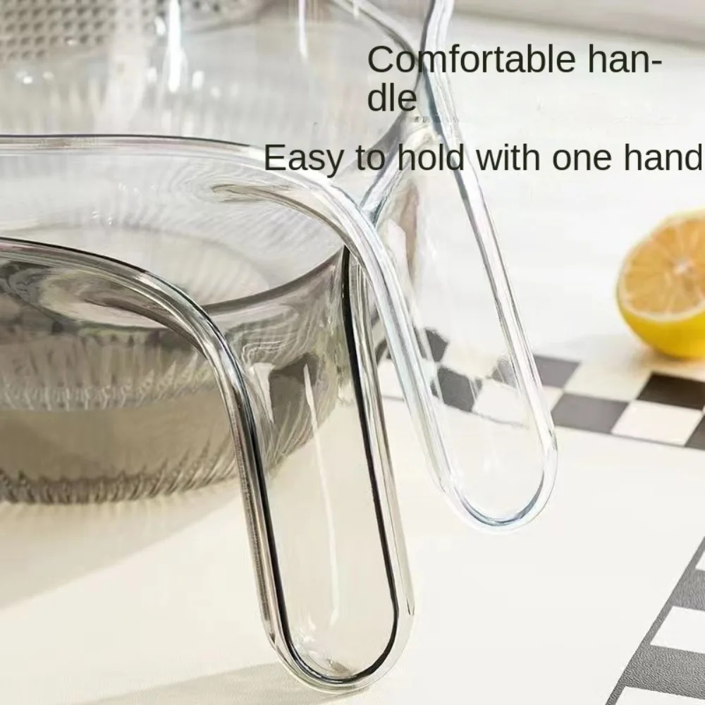 Multifunctional Drain Basket Drain Bowl Household Sink Vegetable Basin Kitchen Washing Fruit Plate Plastic