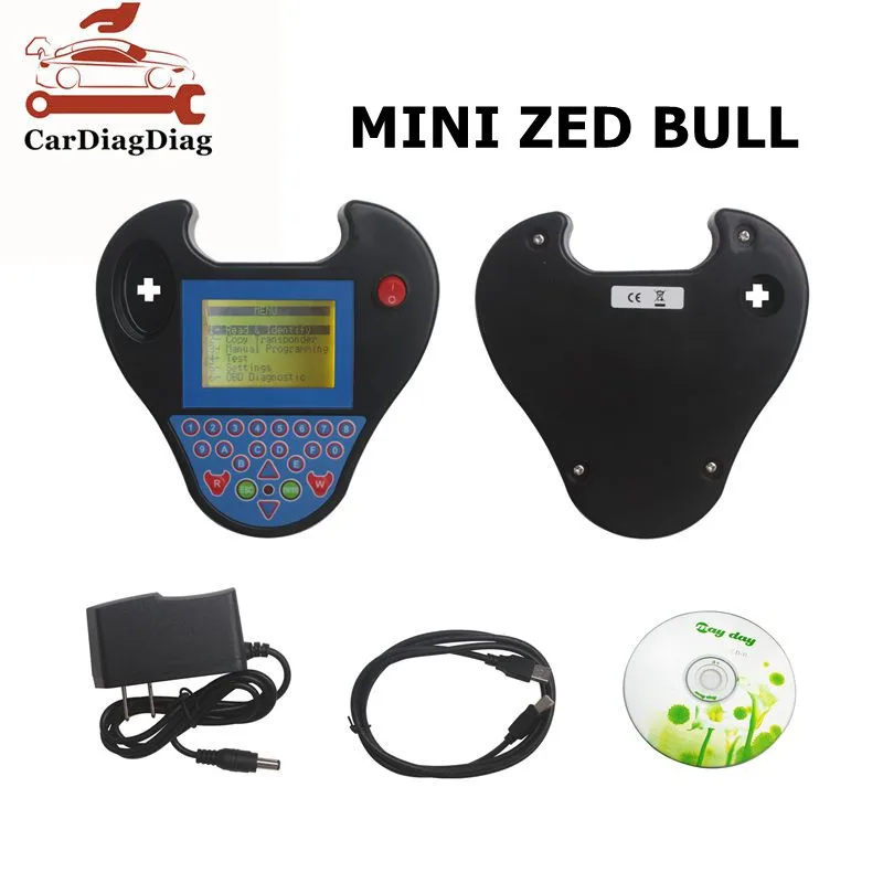 

Top Quality Mini Zed Bull V5.08 Auto Key Programmer Smart Transponder Chip Cloner Mini Zedbull V508 Zed-bull No Tokens CNP Free