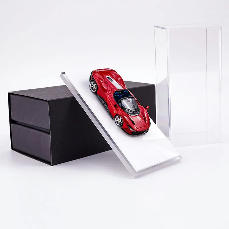 SUHE 1/64 Ferrari SP3 Daytona Alloy Toy Diecast Metal Model