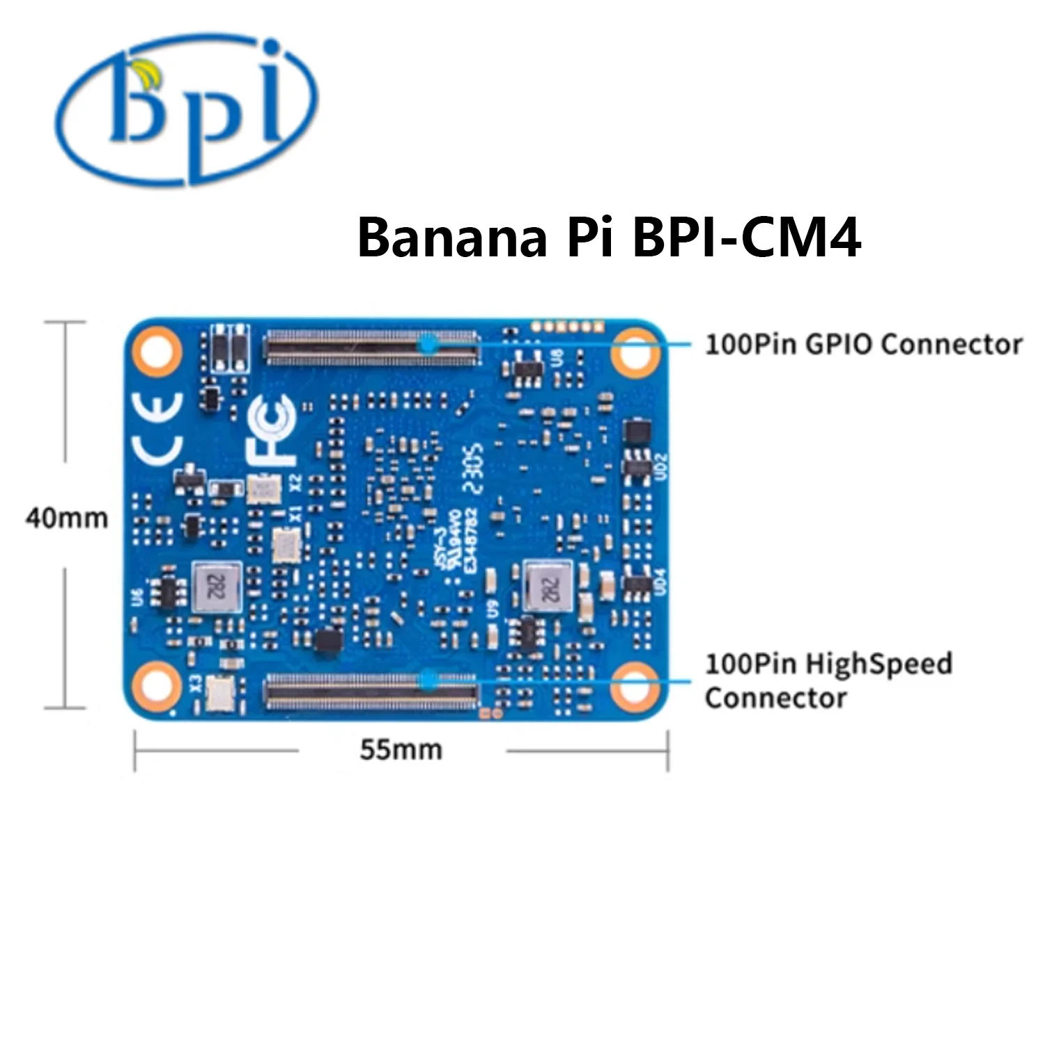 BananaPi CM4 BPI-CM4 ǻ , Amlogic A311D Soc, 4GB LPDDR4 RAM, 16GB eMMC ÷,   CM4   ũ