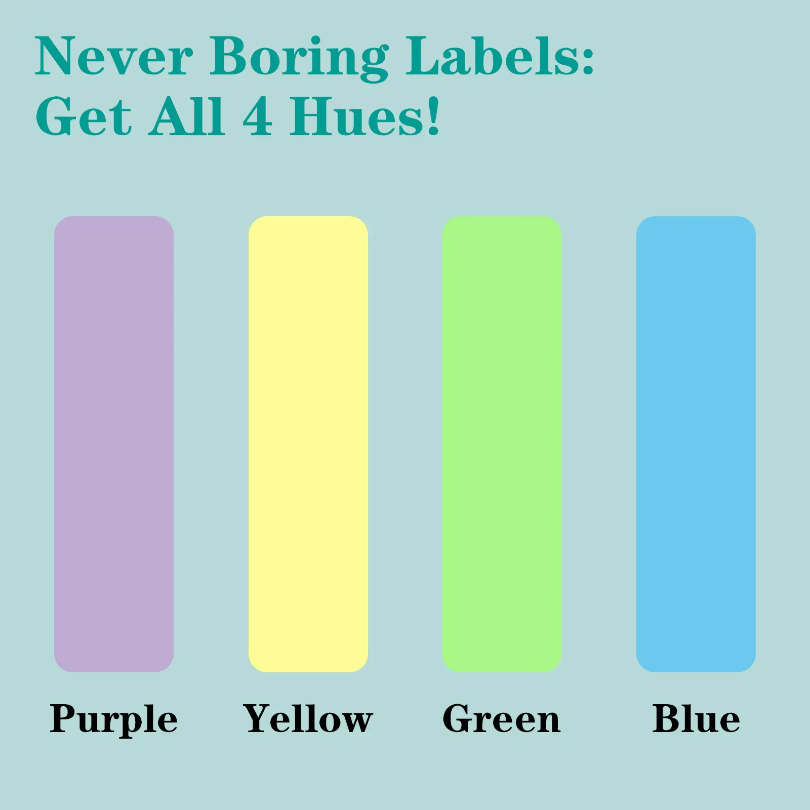 Multi-Color Self-Adhesive Label Stickers in 50x15mm and 50x30mm Sets, Suitable for Packaging Tags, Document Organization