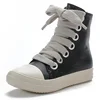 Sneakers Man Unisex Couple Shoes Fashion Zipper Canvas Shoes Spring And Autumn Leather Casual Shoes Size 35-44 2