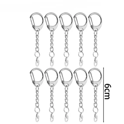 Lobster Clasp Connector Hooks for DIY Jewelry Making and Keychain Accessories (100/10pcs) (Style 01)