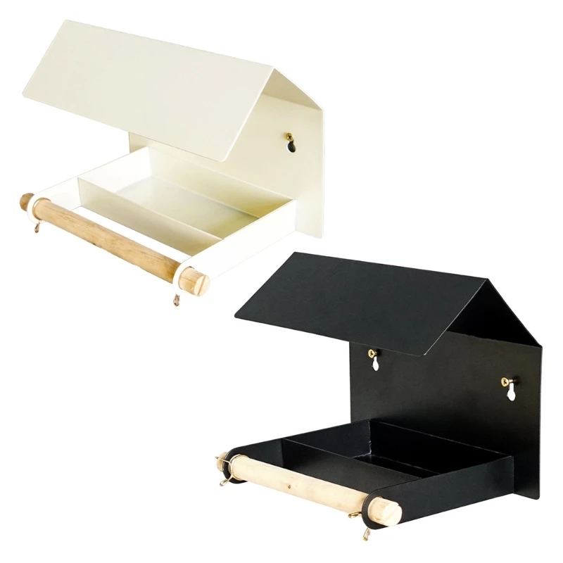 

Large Capacity Bird Feeders Treehouse Tray Birdwatching for Garden 667A