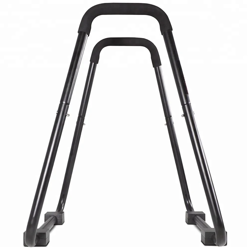 Parallettes Sport Fitness Equipment Tricep Muscle Strength Trainer Calisthenics Exercise Dip Station Bar Pull up Push Ups Stands