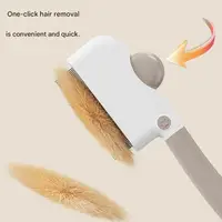 3In1 Pet Grooming Comb For Dog Cats With Ergonomic Handle Easy To Clean Detangling Shedding Hair Removing Tool 87HA 5