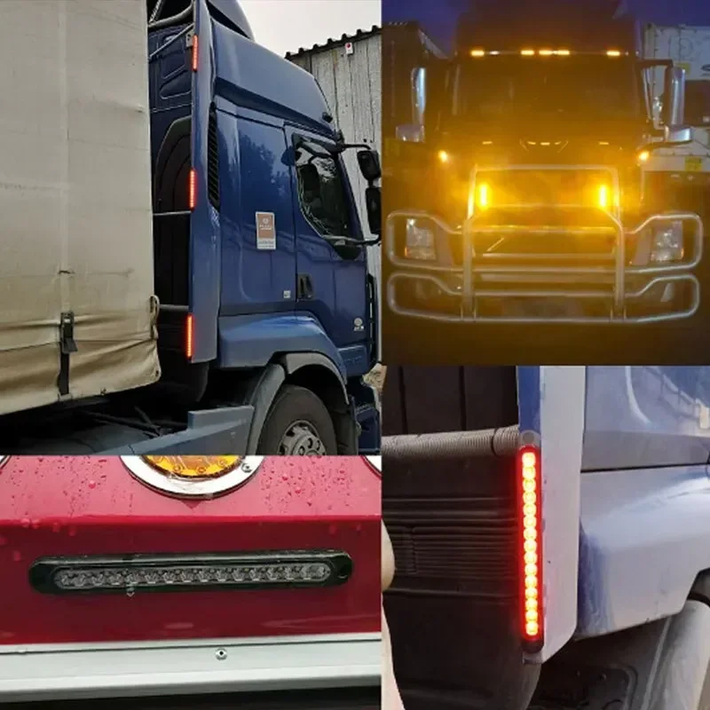 Red LED Third Brake Light Bar for Cars Trucks SUVs