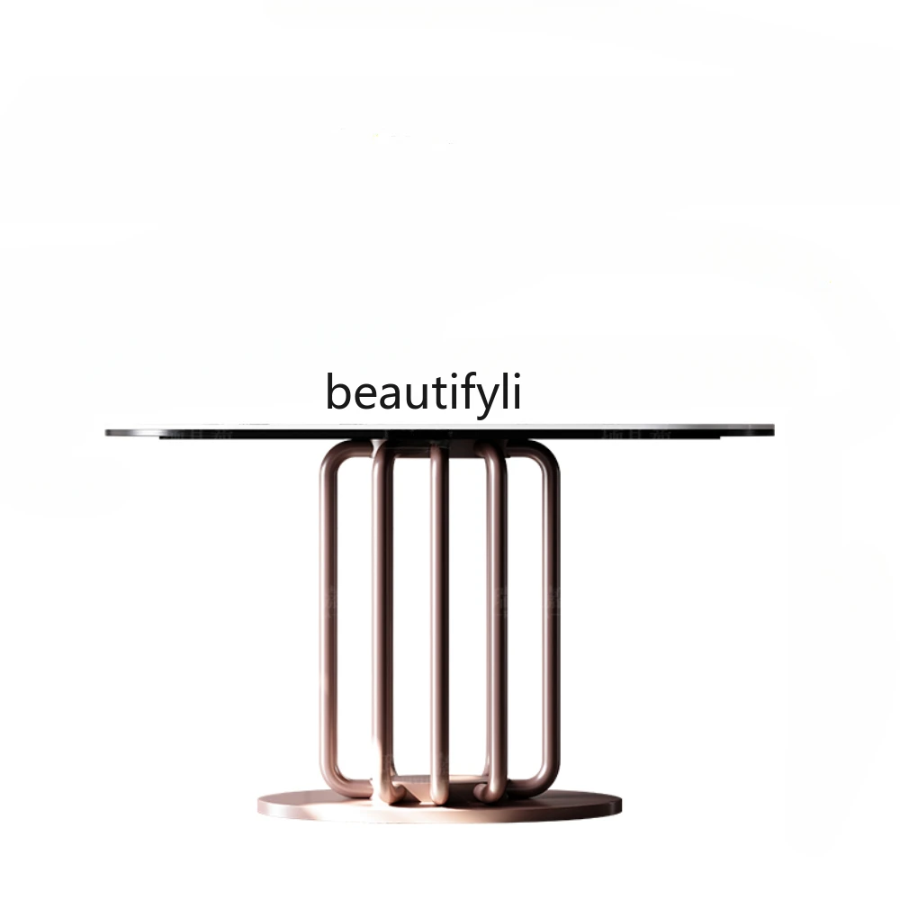 

Hallway a Long Narrow Table Light Luxury and Simplicity Modern Home Console Wall Side View Decorative Table