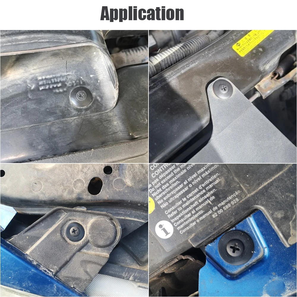 ACCESSORI CLIP 350 PZ CARROZZERIA FERMI PARAURTI PANNELLI PORTIERE BMW