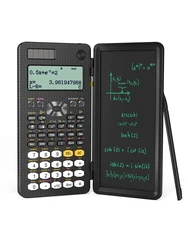 Compact Scientific Calculator with Integrated Writing Tablet - Notepad Functionality for Office and School Supplies (991EX  Rechargeable)