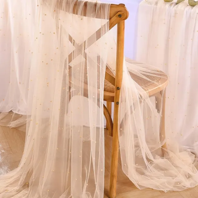 Runner Da Tavolo Oro Glitterato 60 Anni - 29cmx10Yards Per Compleanno E Anniversario - Foto 3