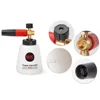 MJJC Snow Foam Lance PRO 2.0 high Pressure car Washer Compatible Varies Adapters 1.2L Big Mouth Anti-Leak Bottle Foam Gun Cannon 4