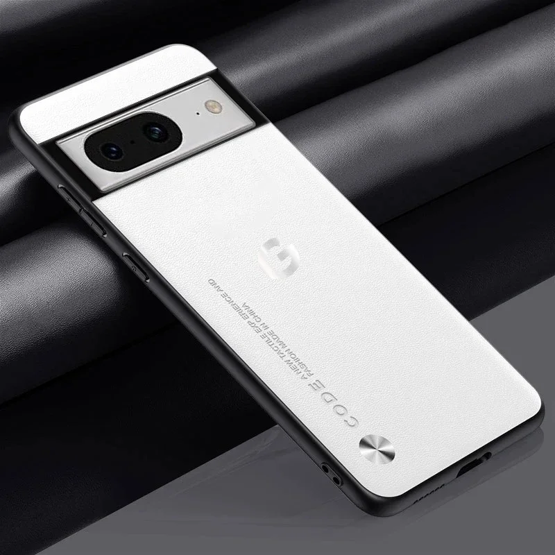 Luxurious Kevlar Leather Matte Phone Case - Shockproof Protective Cover