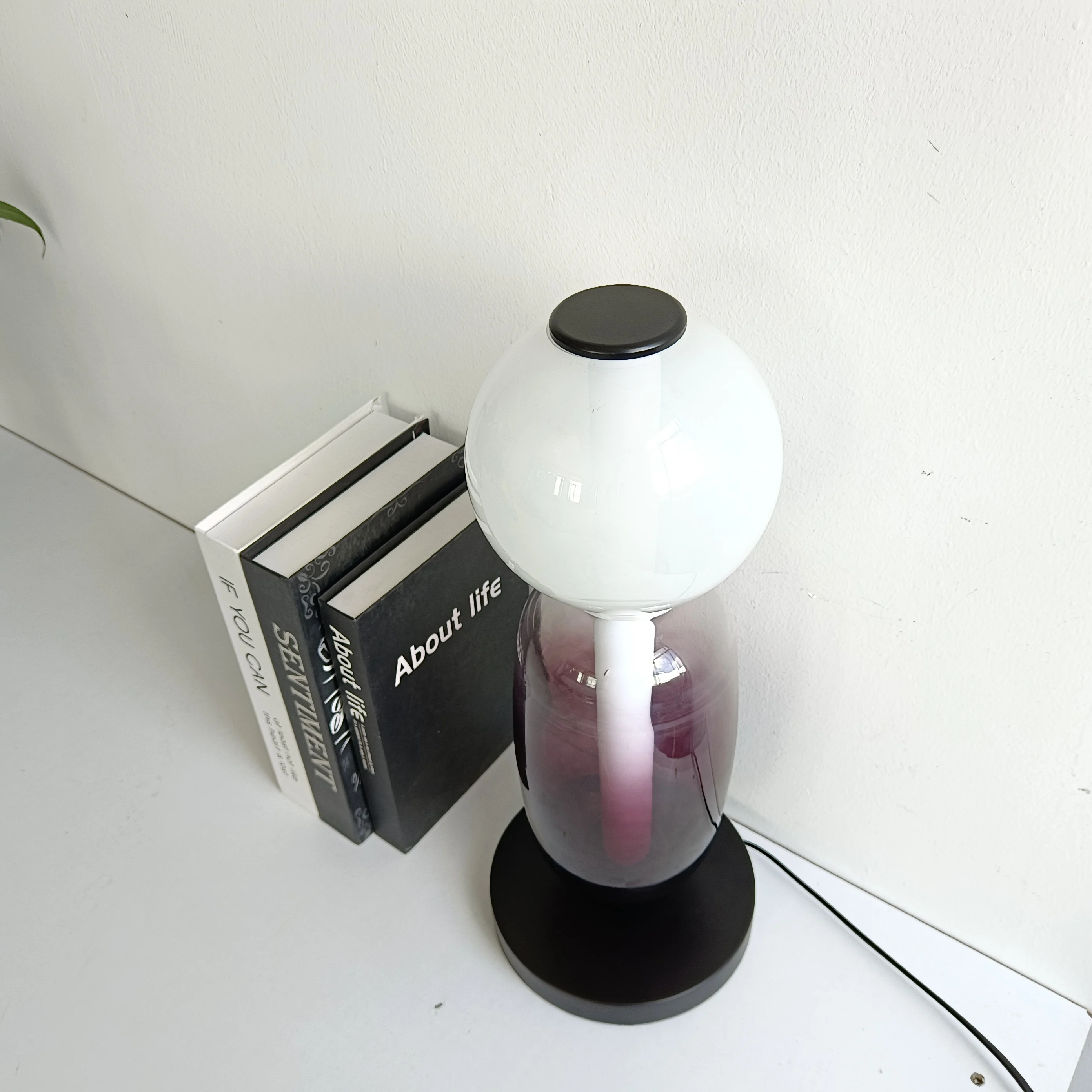 Italian Colored Glass LED Floor Lamp 8