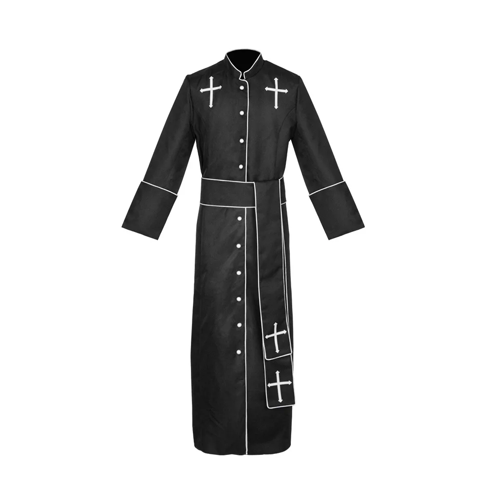

Halloween Priest Robe Costume Masquerade Cosplay Godfather Costume