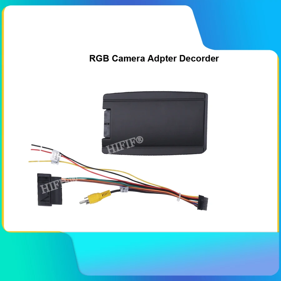 

RGB Camera Adpter Decorder to AV CVBS Signal Converter Box for OEM Factory Rearview Backup Camera for VW/Volkswagen