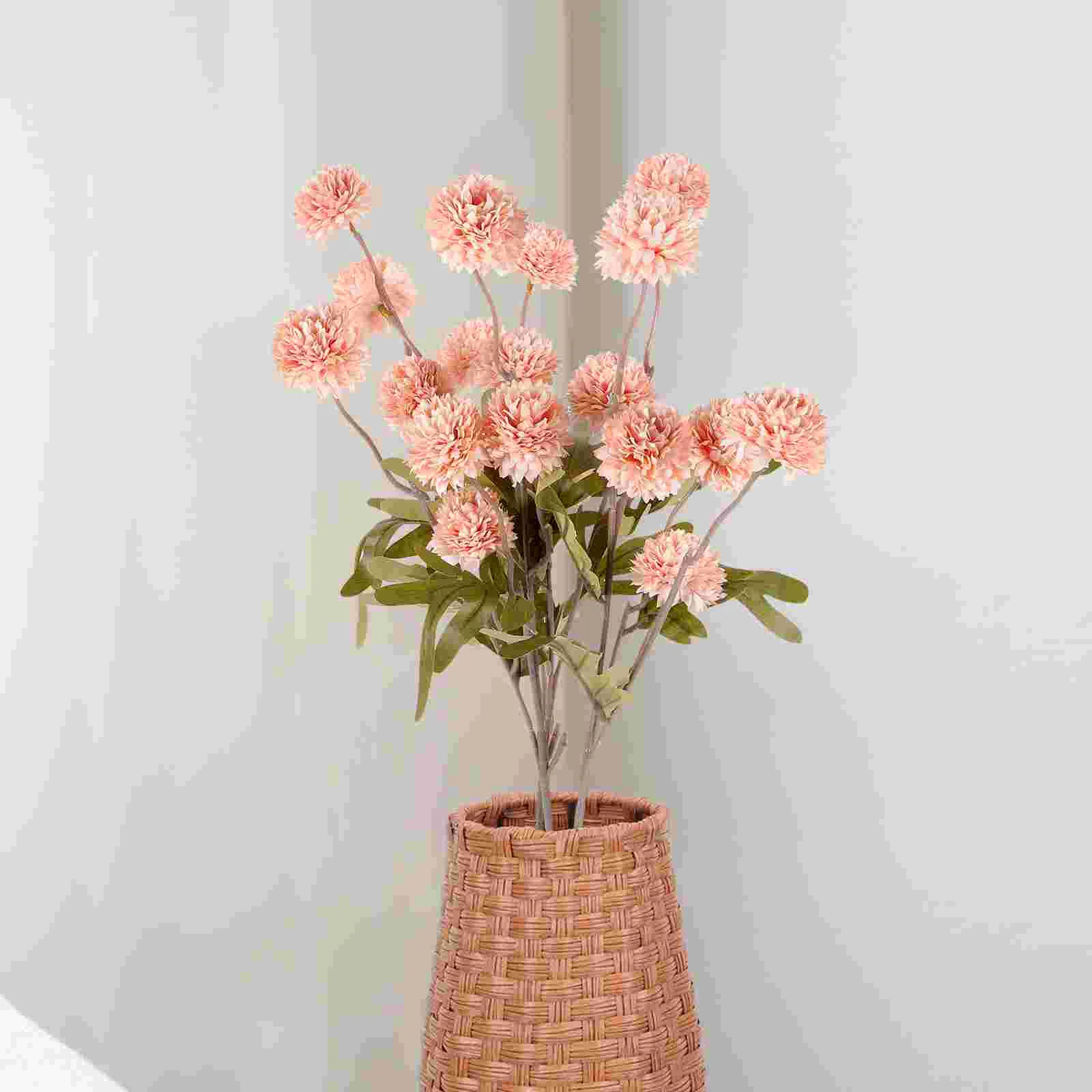 

Artificial Flowers Plastic Dandelion Flower Plants Lifelike Plastic Dandelions Dandelion Decor Vase Ornament for Decorating