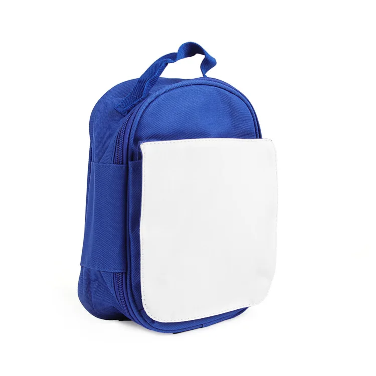 Sublimation Blank Insulated Lunch Bag Tote Travel Picnic Handbags Lunch Box Thermal Bag For Heat Transfer Print