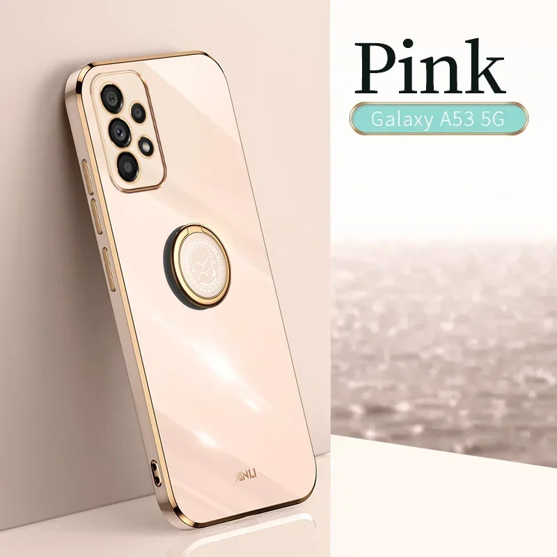 Enhanced Solid Color Plating Silicone Phone Case - Premium Soft Cover