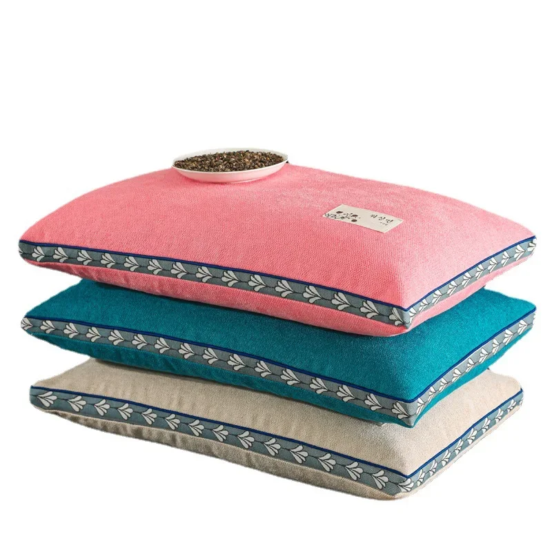 Buckwheat Shell Pillow Core Single Person Pure Buckwheat Inner Pillow Household Neck Protection Pillow 2
