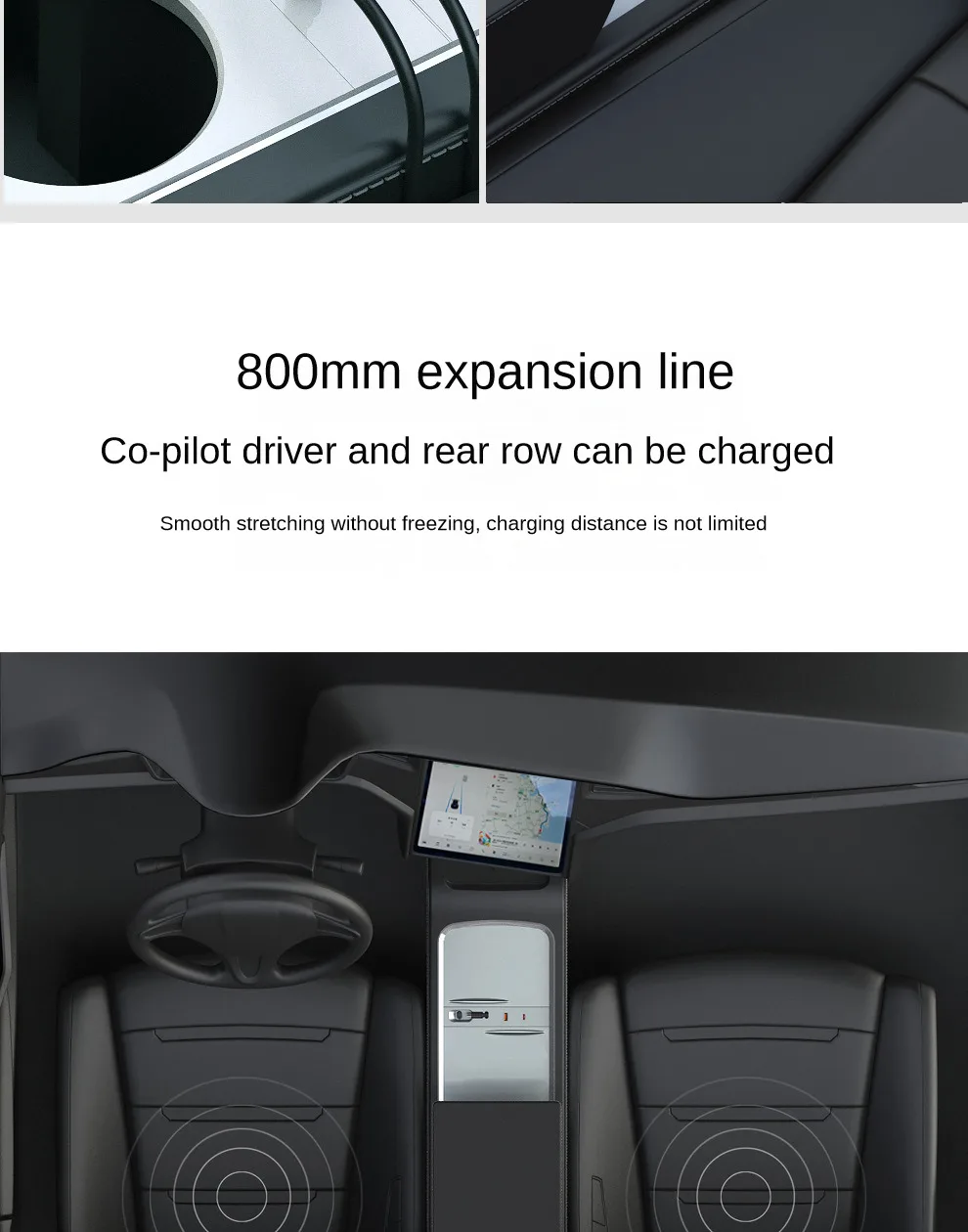 for Tesla Model 3 Highland 2024 Center Console Organizer Box Interior Parts  Replacement Tray Storage Accessories R6S5 - AliExpress