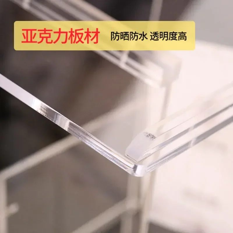 Simple Transparent Acrylic Church Podium Welcoming Platform Podium Table Consultation Reception Desk Shopping Speaking Platform