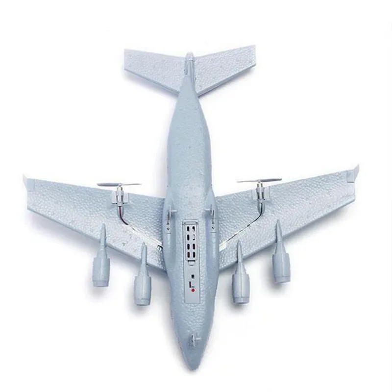 C-17 RC Drone DIY Aircraft Transport Aircraft 373mm Wingspan EPP RC Drone Airplane 2.4GHz 2CH 3-Axis Aircraft Toy for Children 3
