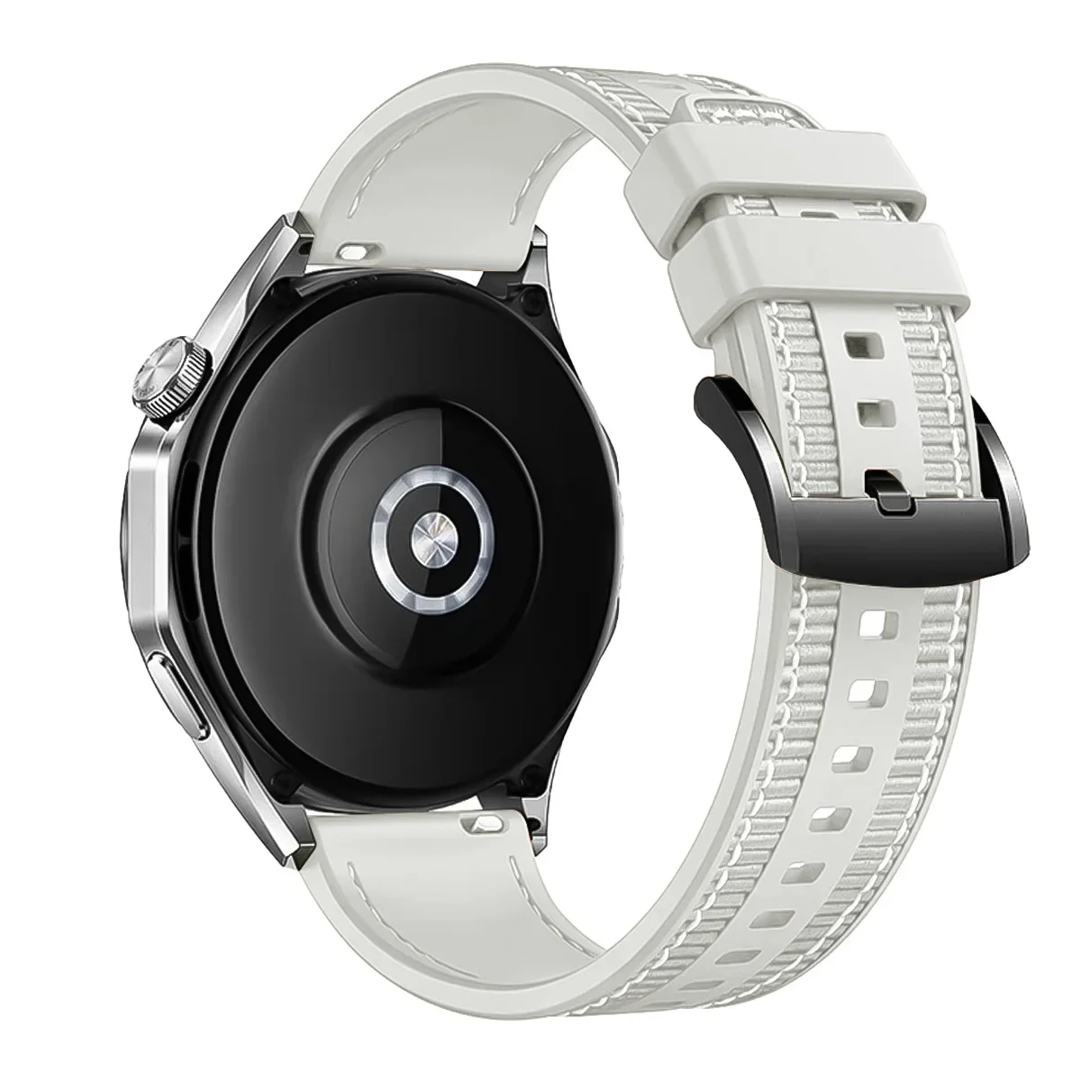 22mm Silicone-Woven Smartwatch Band - Universal Fit, Premium Quality Strap
