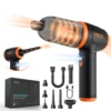ME-VC1 4in1 Compressed Air Duster 110000RPM Electric Air Blower 16000PA Keyboard Cleaner with LED Light for PC Computer 1