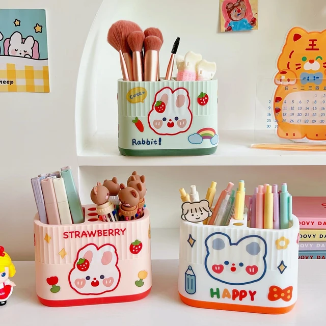 Silicone Penholder Organizer Bag  Kawaii Carrot Stationery Set - Creative  Pencil - Aliexpress