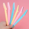 Safety Eyebrow Trimmer Blade Hair Removal Cutters Portable Face Razor Makeup Shaver Blades Tool Eye Brow Trimming Knife Cosmetic 3