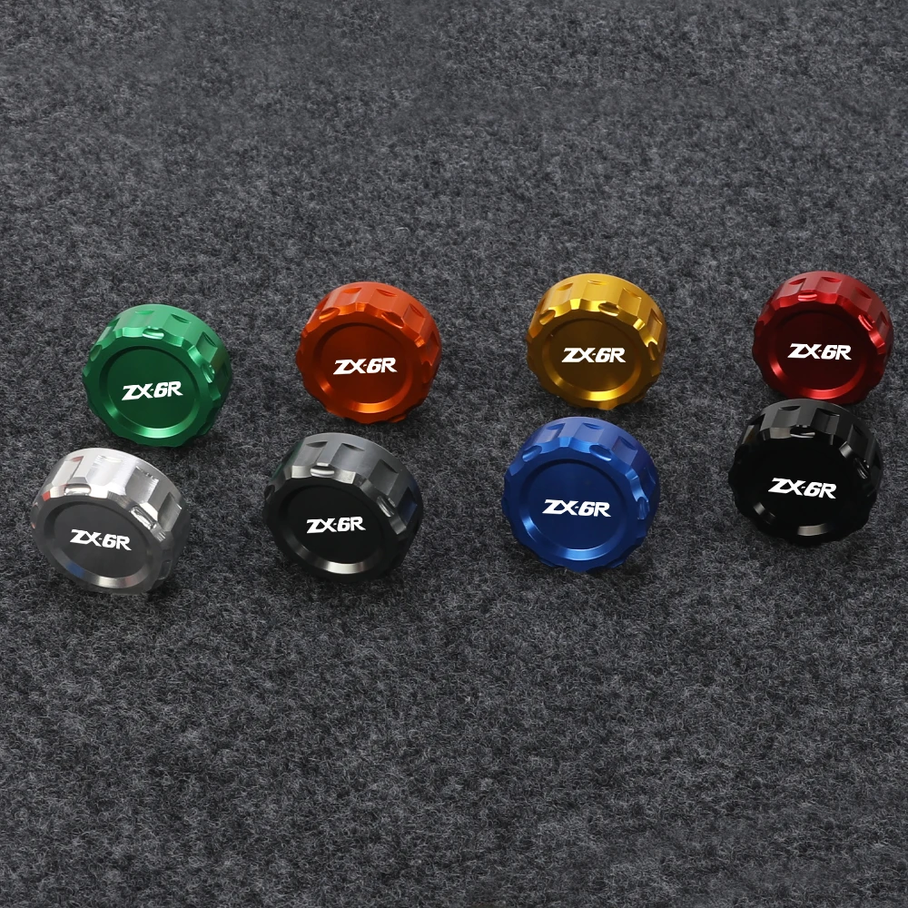 Enhanced Aluminum Rear Brake Fluid Reservoir Cover Cap