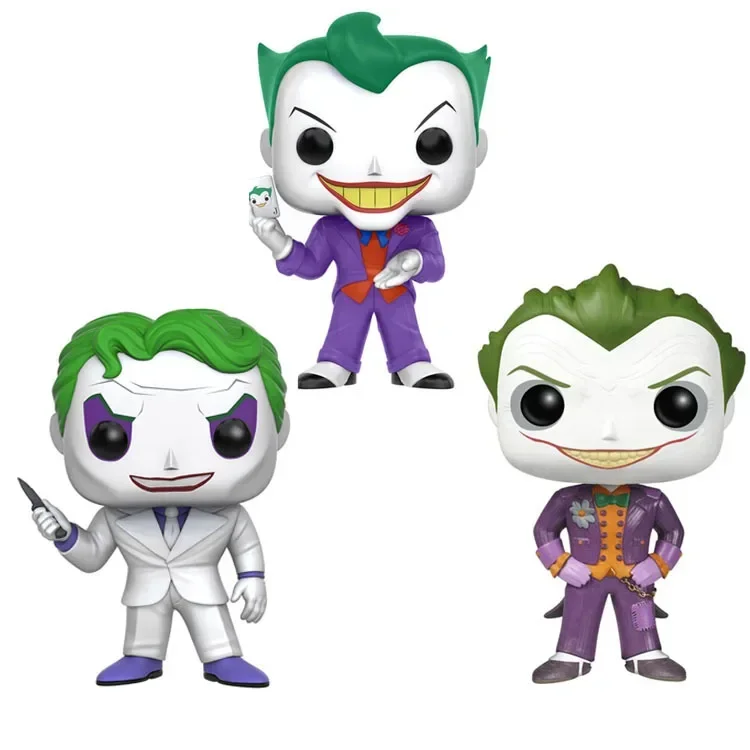 thumbnail image 1 of FUNKO Pop MOVIES Batman Clown The Joker Figuras de acción de vinilo 53# 116# 155# Modelo de colección Juguetes para niños Regalo de Navidad, 1 of 5