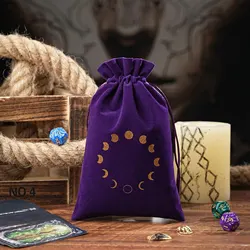 Luxurious Velvet Multipurpose Pouch for Crystals & Essentials (O)