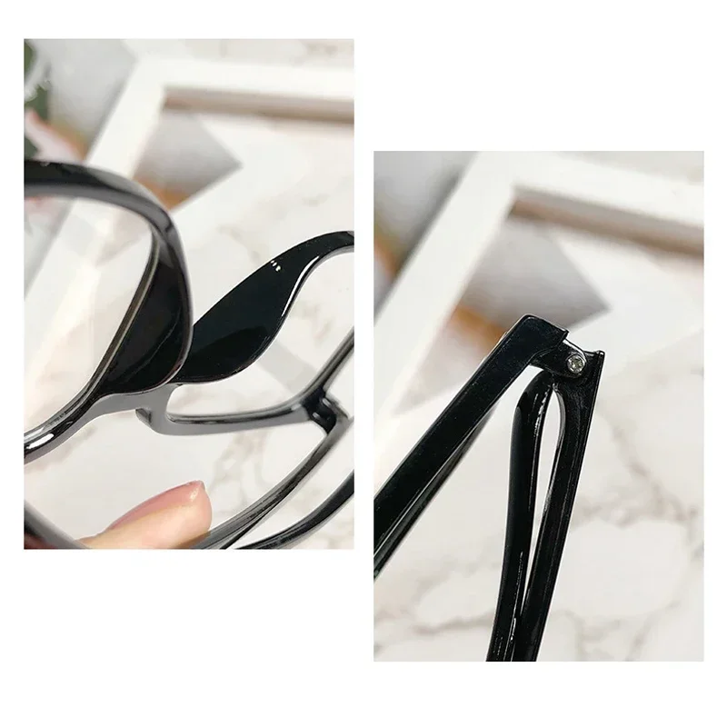 Women Anti Blue Light Myopia Glasses Men Computer Eyeglasses Vintage Optical Goggles Spectacles Diopter 0-1.0 1.5 2.0-2.5-4.0