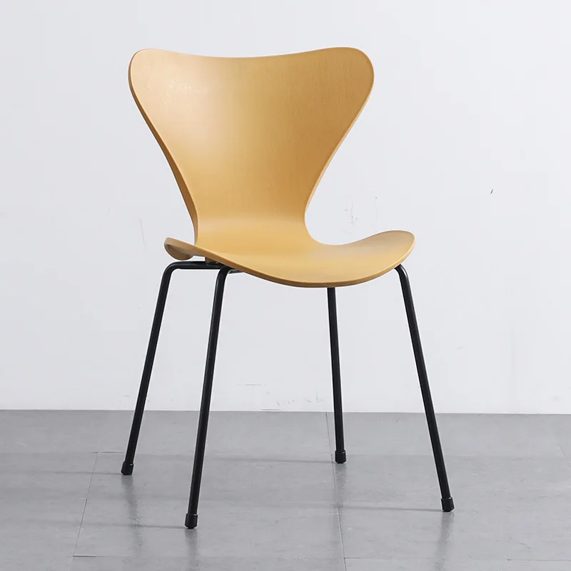 

Living Room Dining Chair Simple Modern Backrest Stool Household Plastic Leisure Chair Outdoor Balcony Household Items