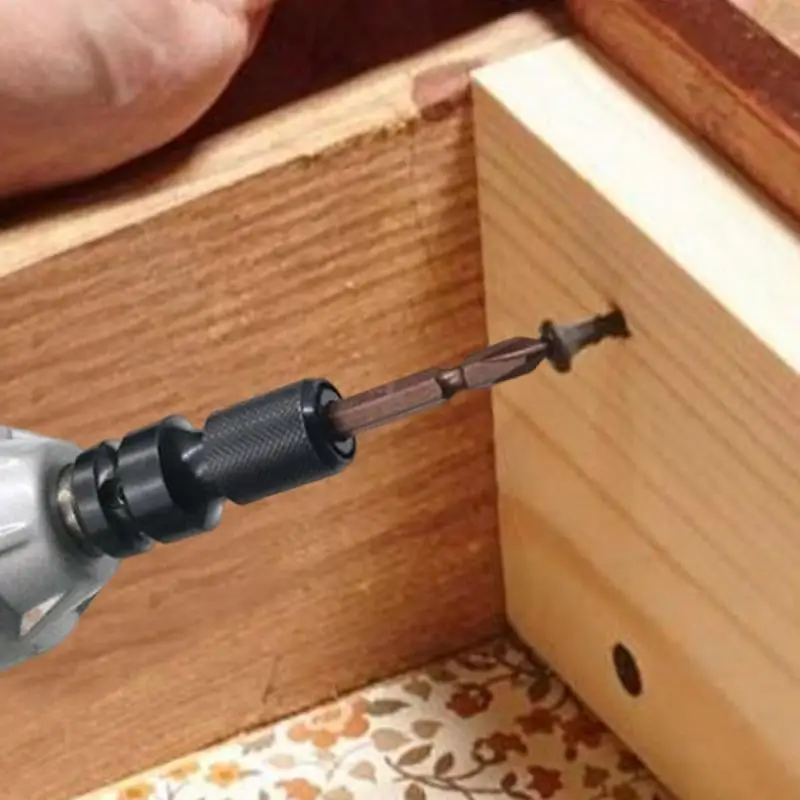 1/2 To 1/4 Impact Adapter Chuck Adapters For Impact Driver Hexagonal Drive Drills Accessories For Impact Air And Electric Wrench 4