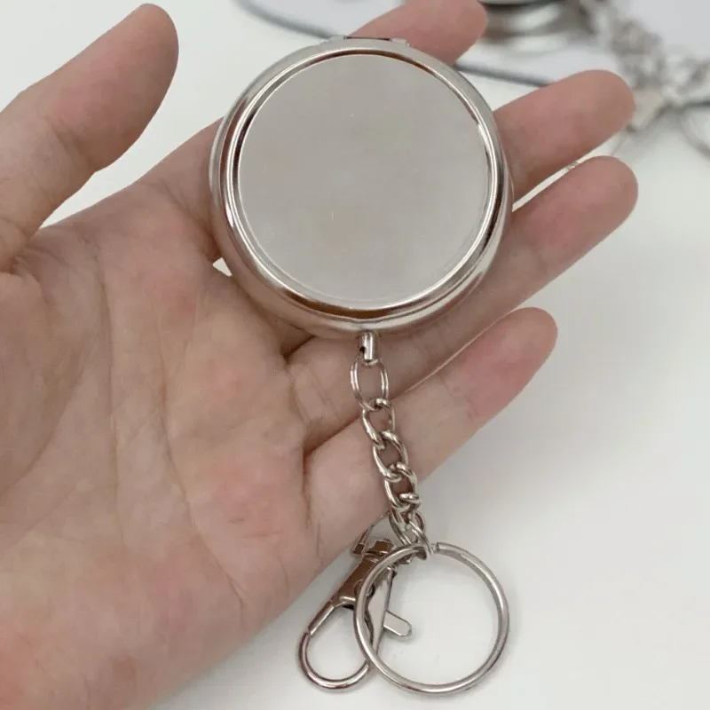 Portable Mini Ashtray Stainless Steel Key Chain Cigarette Pocket Vehicle Ashtray portable ashtray cigarettes ashtray silicone ashtray stainless steel ashtray metal ashtray air purifier ashtray wood ashtray ceramic ashtray