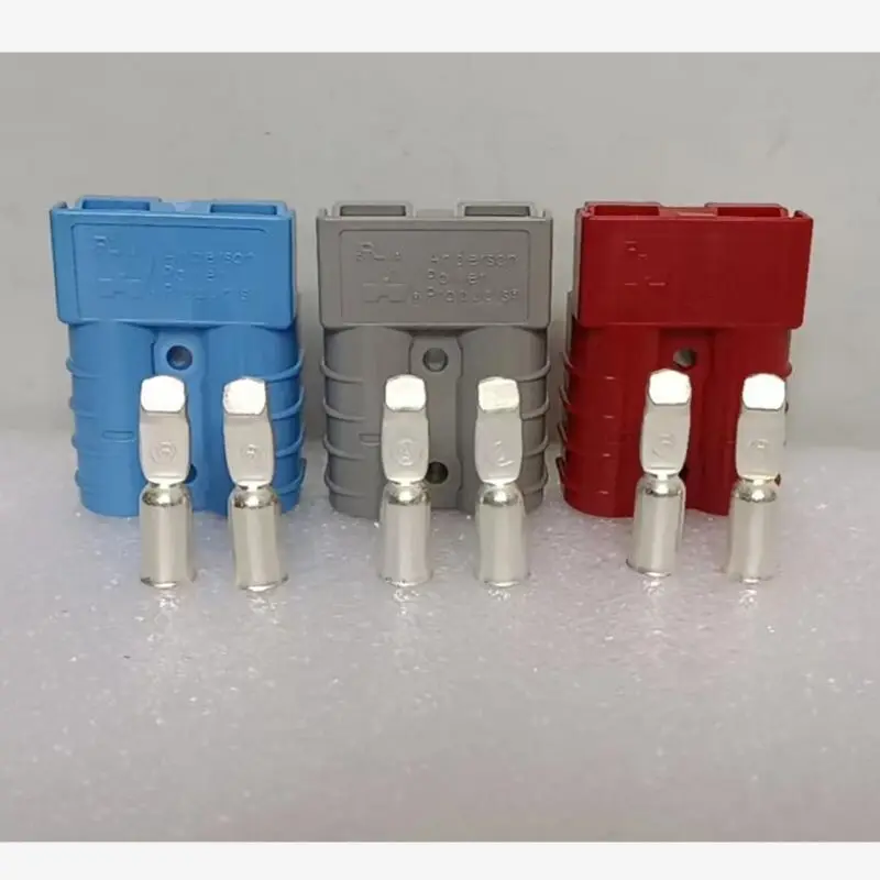 SBS50BLU#6 Heavy Duty Power Connectors SBS50 2P HSNG BLUE W/ 50A 6 AWG CONT, Pack of 10 SBS50BLU#6 Heavy Duty Power Connectors SBS50 2P HSNG BLUE W/ 50A 6 AWG CONT, Pack of 10