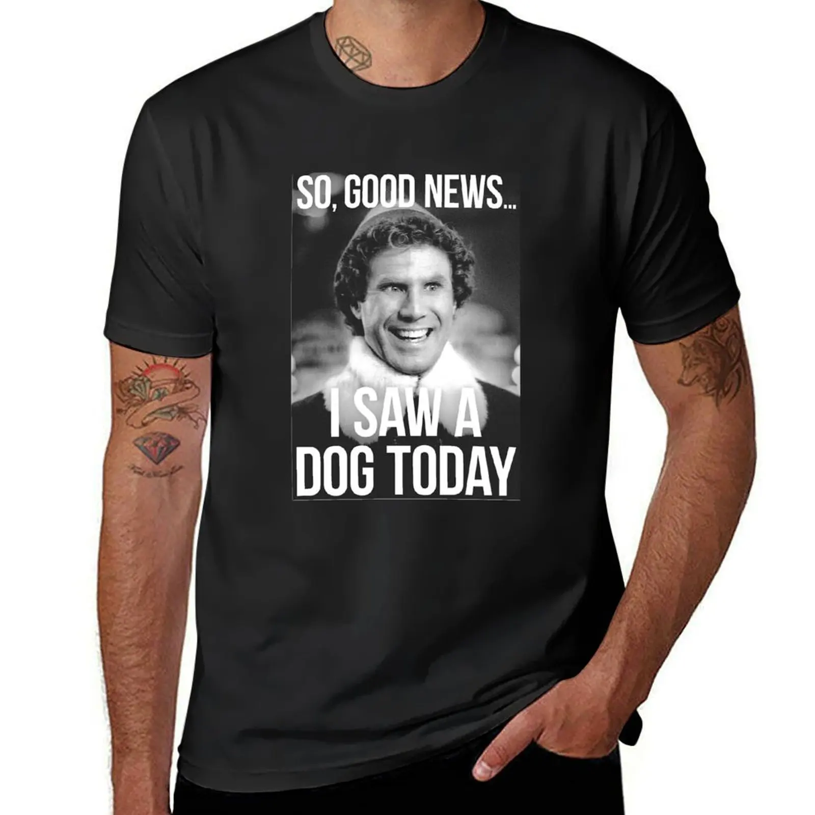 Elf Must Love Dogs T-Shirt customizeds heavyweights mens t shirts