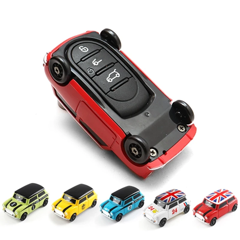 Soft Case Schutz Hülle Auto Schlüssel Blau Für Mini Cooper One