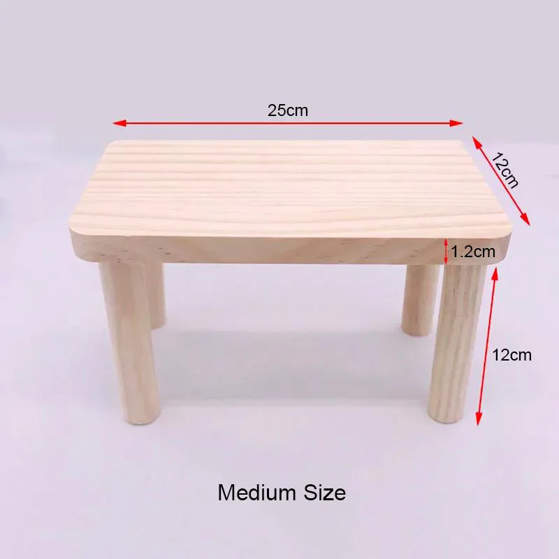 Funktionale Holz Hamster Haus Schreibtisch Plattform Pet Stehen Spielzeug Station Bord Haustier Produkte Hamster Käfig Goldene Bär Spielzeug Liefert – Detail 8