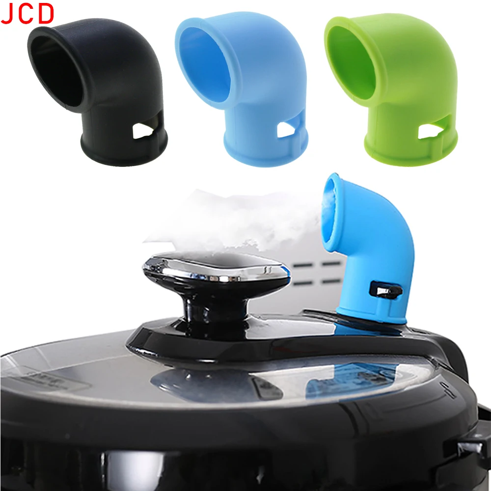 Pressure Cooker Steam Diverter Release Valve Accessories 360 Rotating  Silicone I