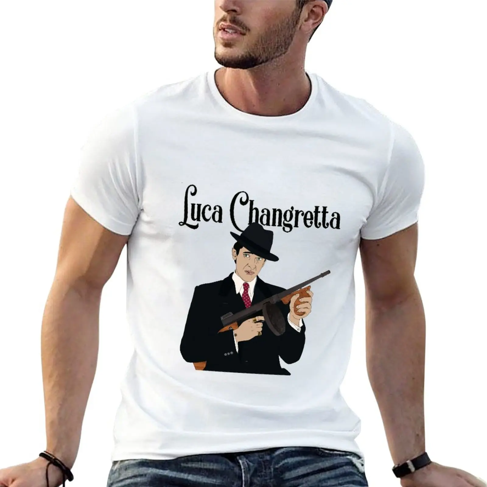 

Luca Changretta T-Shirt customs anime clothes sweat shirts men clothes