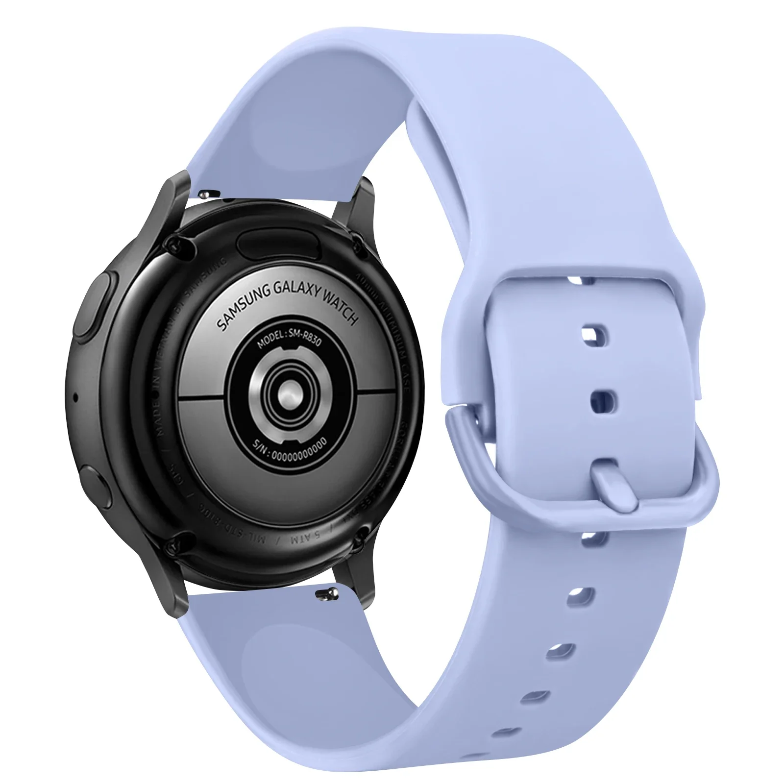 Versatile 22mm TPU Smartwatch Replacement Band Strap