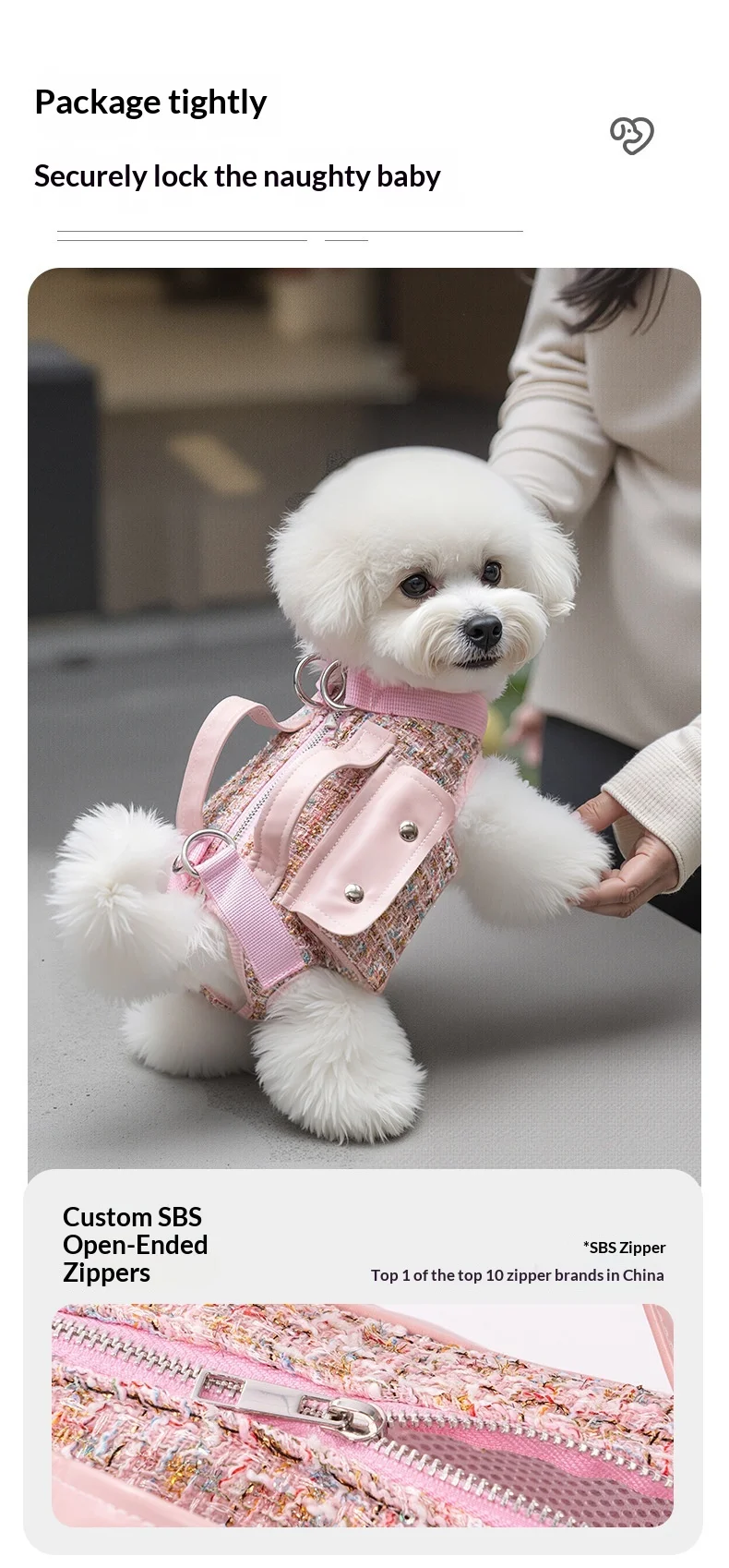 Outdoor Pet Walking Bag