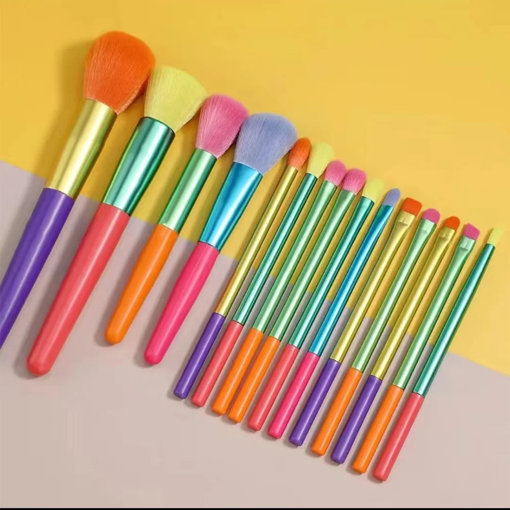 Makeup Brush Set Makeup Tools Beauty Supplies Makeup Brush 15 PCs For Eyeshadow Foundation