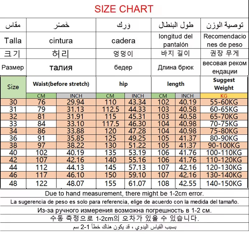 Jeans Eu Size Men Jeans Men's European Size 40 To Us Size