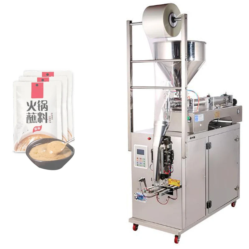 

Vertical Liquid Cosmetics Tomato Paste Sachet Filling Packaging Machine Automatic Sealing Machine