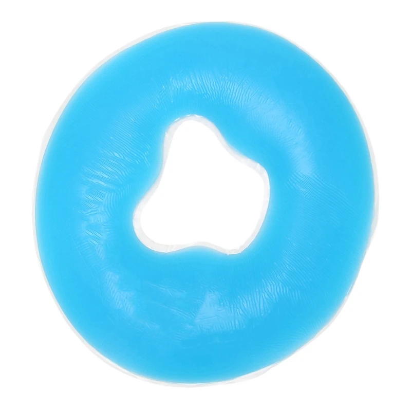 

4X Soft Salon SPA Massage Silicone Face Relax Cradle Cushion Bolsters Beauty Care - Blue, M